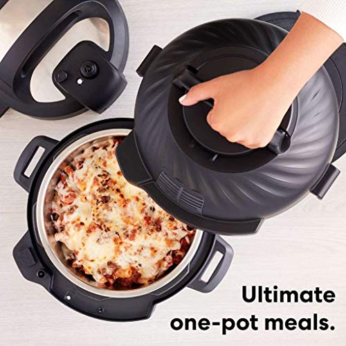 Instant Stainless Steel Duo Crisp 11 In 1 Programmable Outer Lid Automatic pressure cooker