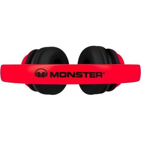 Monster N-Tune On-Ear Headphones, Cherry Red