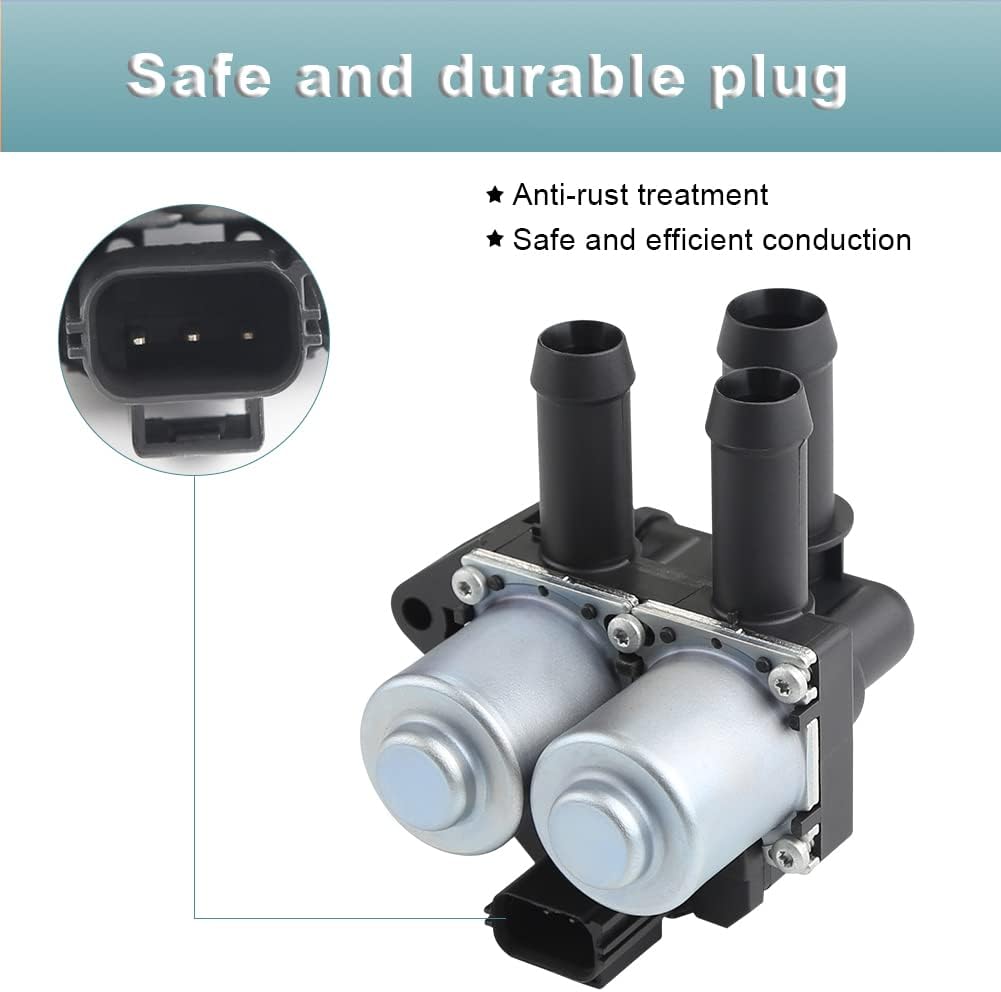 JDMON Compatible with Heater Control Valve Ford Thunderbird 2003-2005 Jaguar S-Type 2002-2008 Lincoln LS - Replace 2003-2006 Replaces XR840091 2R8Z18495AA Pack of 2