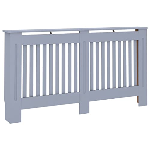 loibinfen Modern Radiator Cover Heating Covers for Living Room, Bedroom, MDF Heating Cabinet, Anthracite