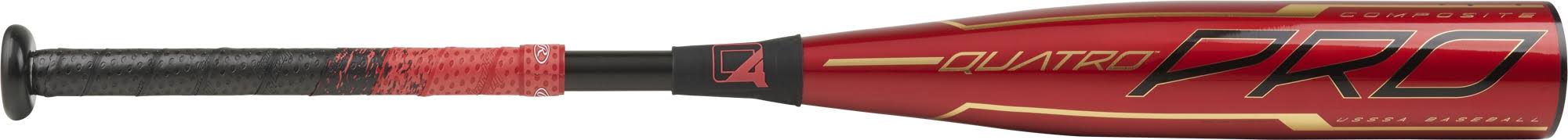 2020 Rawlings Quatro Pro USSSA -10 Baseball Bat - 28 in