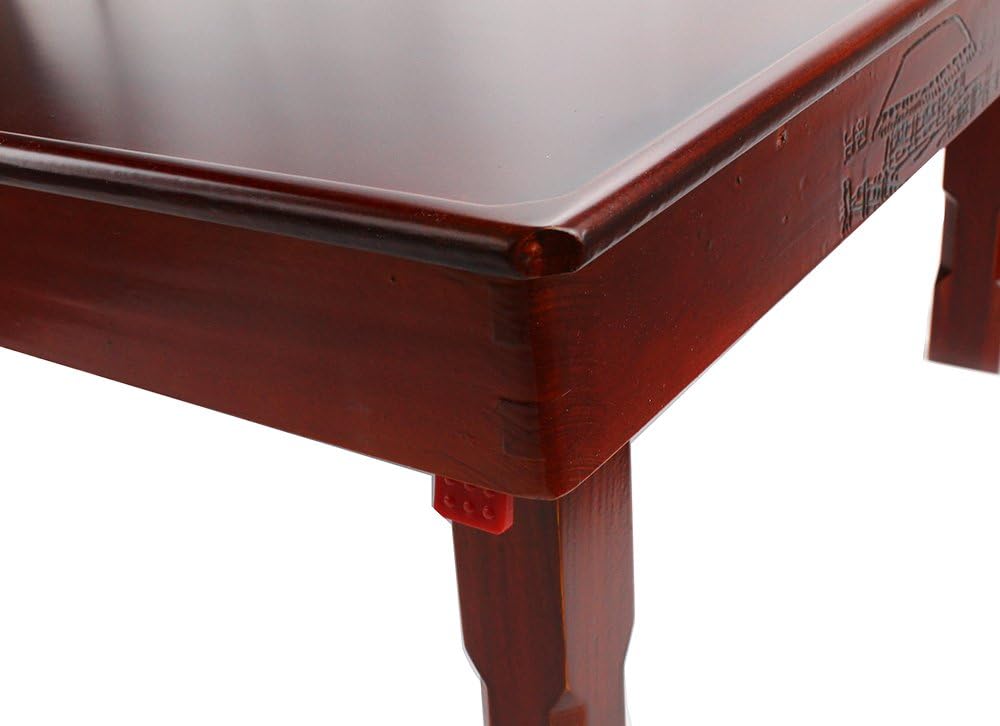 Excelife 86150 Multi Folding Wooden Korean Tea Table M Size, Medium , Brown Pack of 2