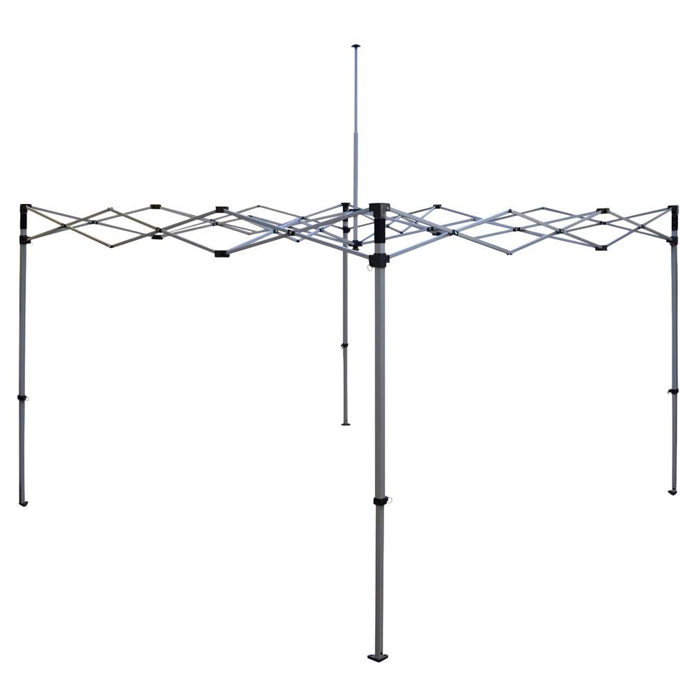 Caravan Canopy 21003605040 Traveler 10' x 10' Green Light-Duty Commercial Grade Instant Canopy Kit