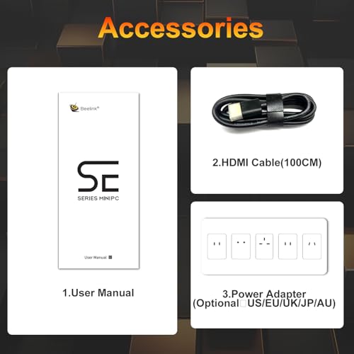 Beelink SER5 MAX Mini PC, AMD Ryzen 7 6800U (8C/16T, up to 4.7GHz), 32GB LPDDR5 500GB M.2 NVMe SSD, Mini Desktop Computer 4K@60Hz Triple Output/DP/HDMI/Type-C/WiFi 6/BT5.2/Gaming/Home
