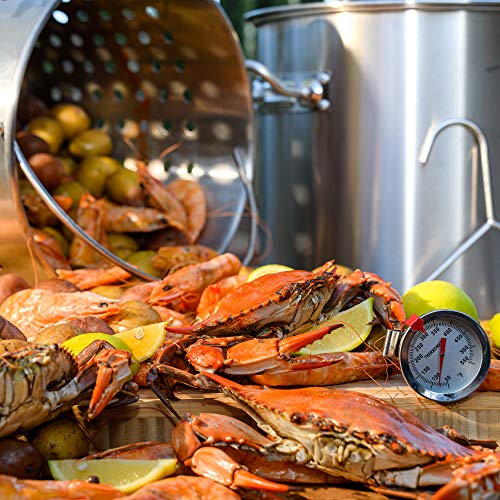 Barton Stock Pot Steamer Basket Lid Commercial Food-Grade 304-Stainless Steel Boiling Steaming
