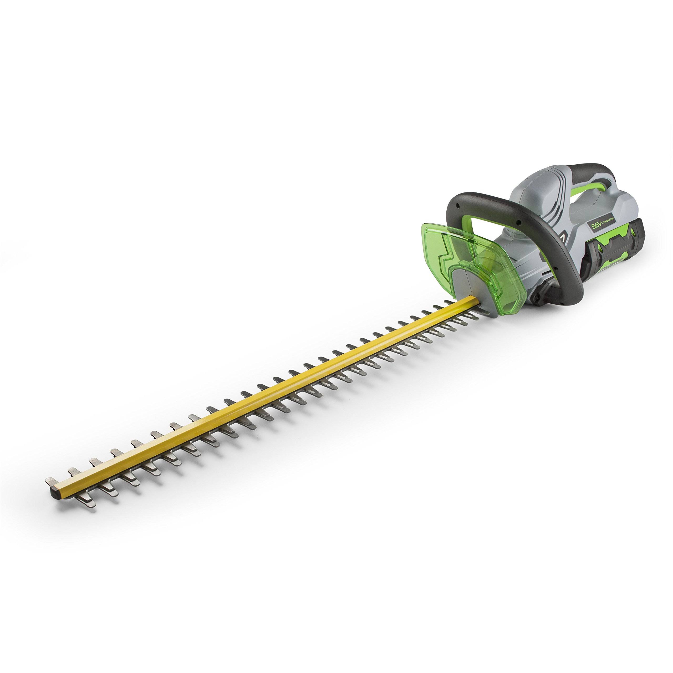 Ego Power+ HT2402 56V 2.5Ah Lithium-Ion Cordless Hedge Trimmer with Battery u0026 Charger Kit, 24x22
