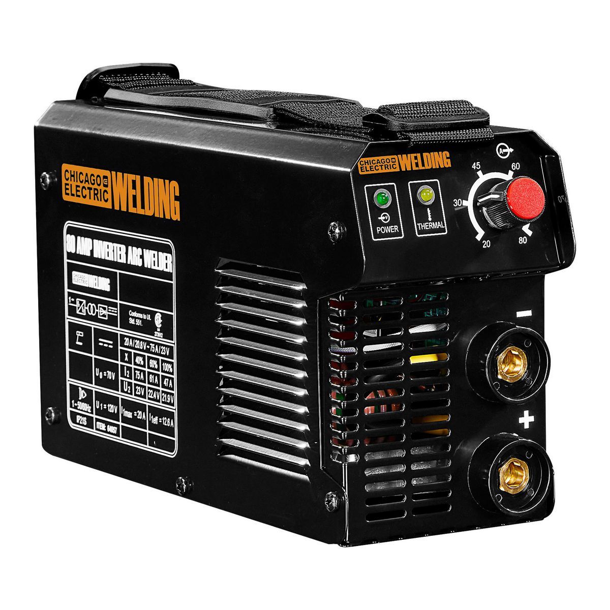 CHICAGO ELECTRIC 80 Amp Inverter Arc Welder