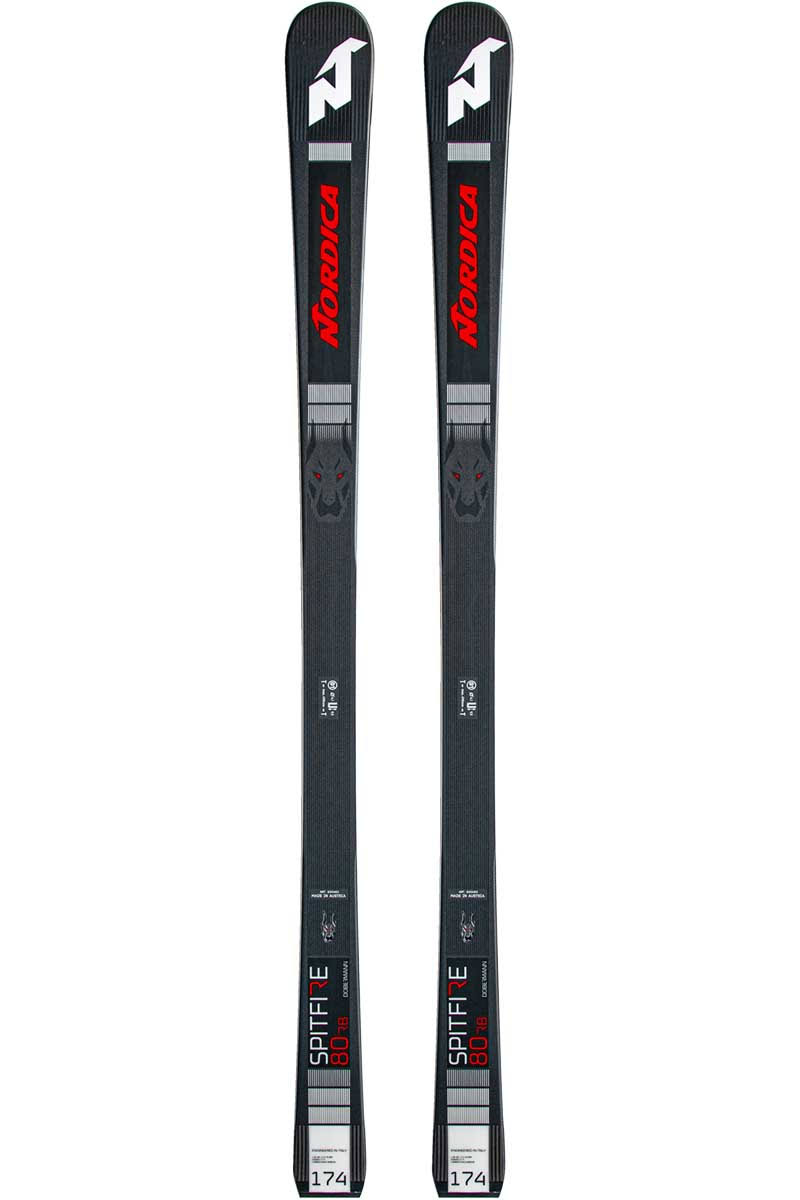 Nordica 2020 Dobermann Spitfire 80 RB Skis (168)