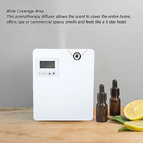 Wide Coverage Essential Oil Diffuser Nebulizing Diffusion System Moisturize Air Living Room Office Spa 100-240V