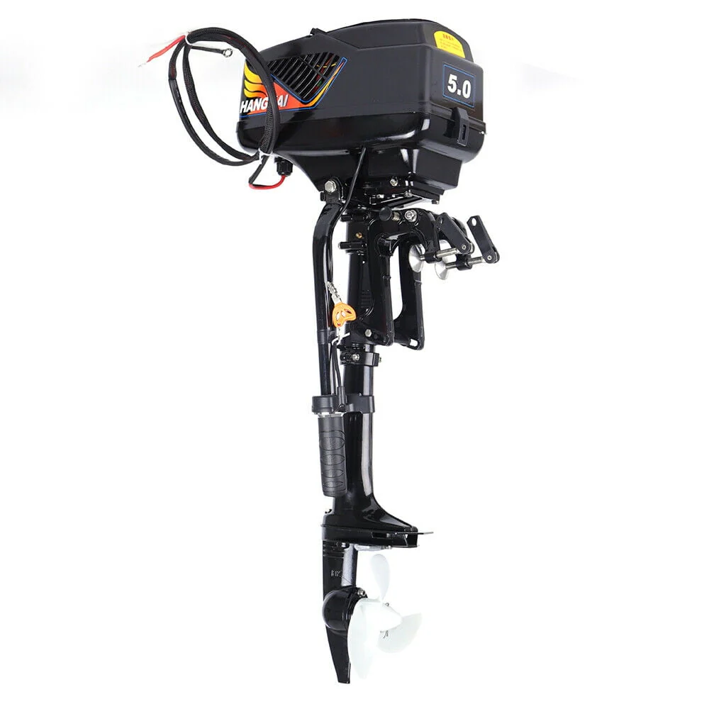 OUKANING 48V 1200W 5 HP Electric Trolling Motor Boat Engine Outboard Motor Marine