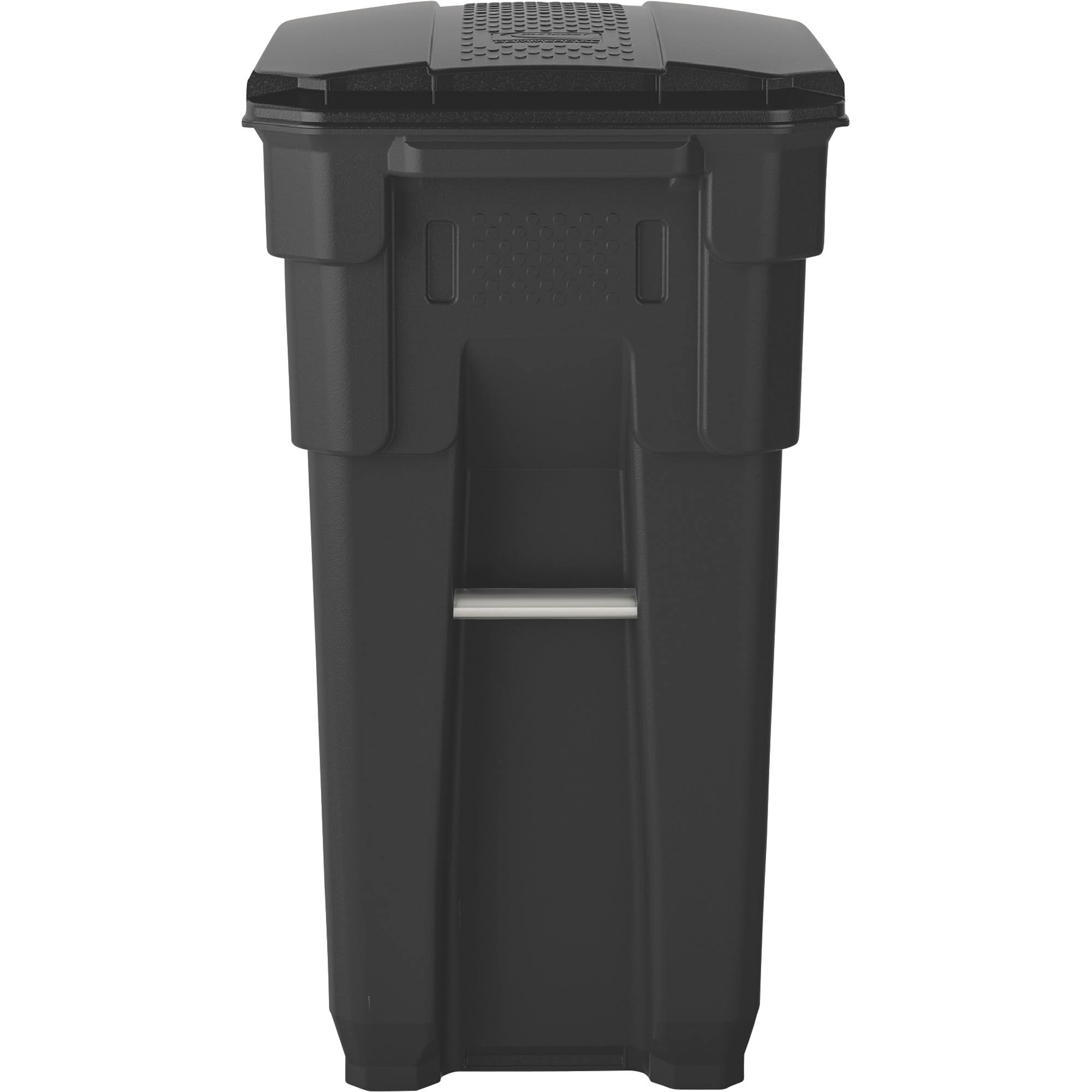 Suncast Commercial 32 Gallon Wheeled Trash Can (Gray)