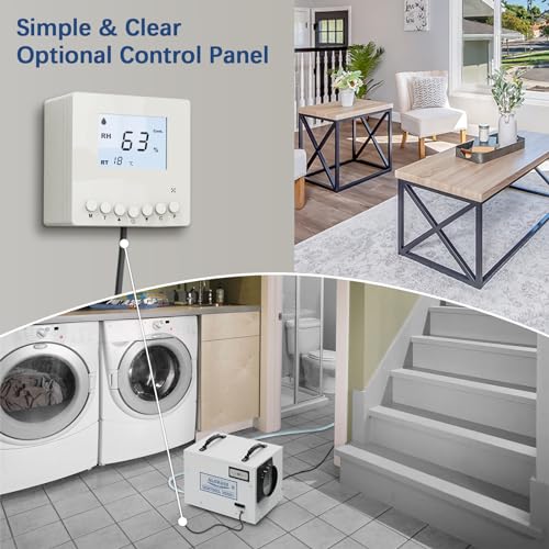 AlorAir Sentinel HD55 Dehumidifier, for Basement & Crawl space