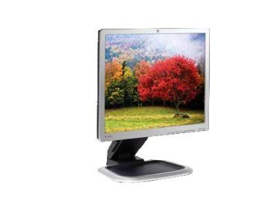 HP L1950g - LCD monitor - 19x22 (19x22 viewable) - 1280 x 1024 @ 75 Hz - 300 cd/m2 - 800:1 - 5 ms - DVI-D, VGA - silver, carboni
