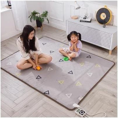 Heated Area Rug Heated Area Rug Rapid Heating Floor Heating Pad Safety Heated Carpet Portable Electric Heated Floor Energy Saving Heater Rug Comfortable