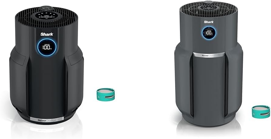 Shark HP152 NeverChange Air Purifier, 5-year filter, save $300+ in filter replacements, Large Room & HP301 NeverChange Air Purifier MAX, 5-year filter, save $300+ in filter replacements