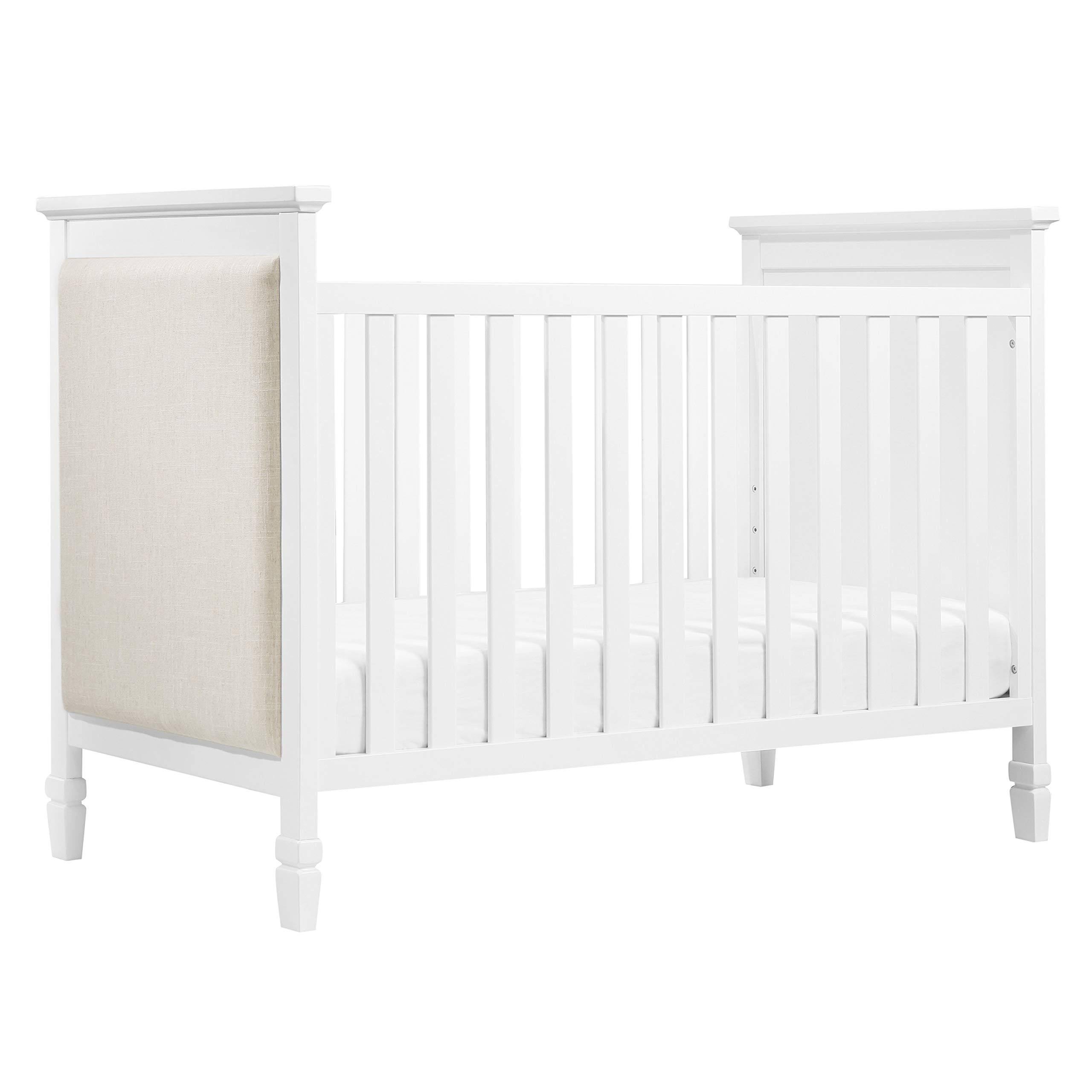 Davinci Lila 3-in-1 Convertible Crib, White Oatmeal