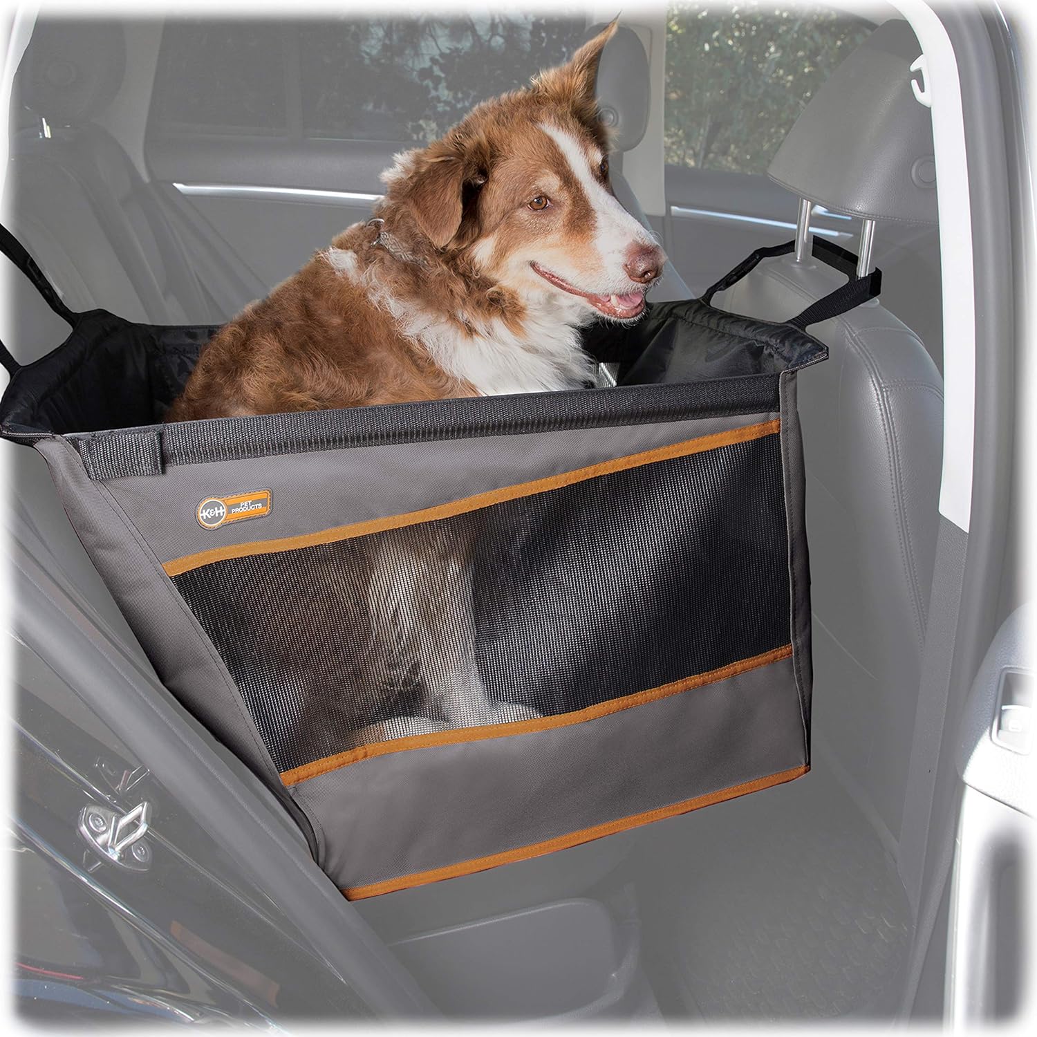 K&H PET PRODUCTS Buckle N' Go Dog Car Seat for Pets, Large Dog Car Seat 21 X 19 X 19 Inches Pack of 2