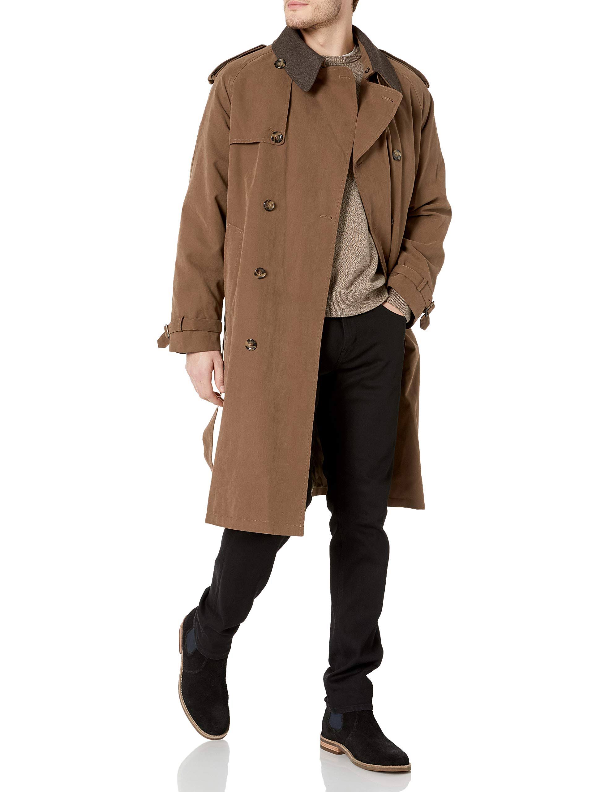 London Fog Men&s Iconic Trench Coat