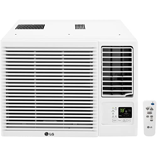 LG BTU Window Air Conditioner with Supplemental Heat