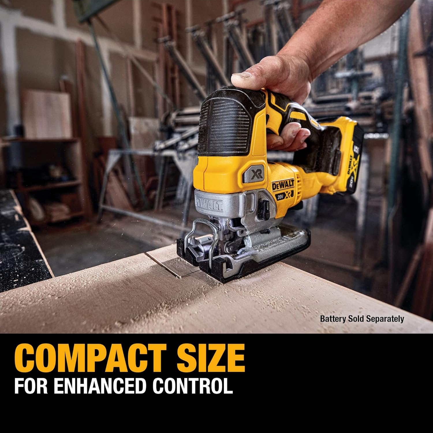 DEWALT 20V MAX XR Jig Saw, Tool Only (DCS334B)