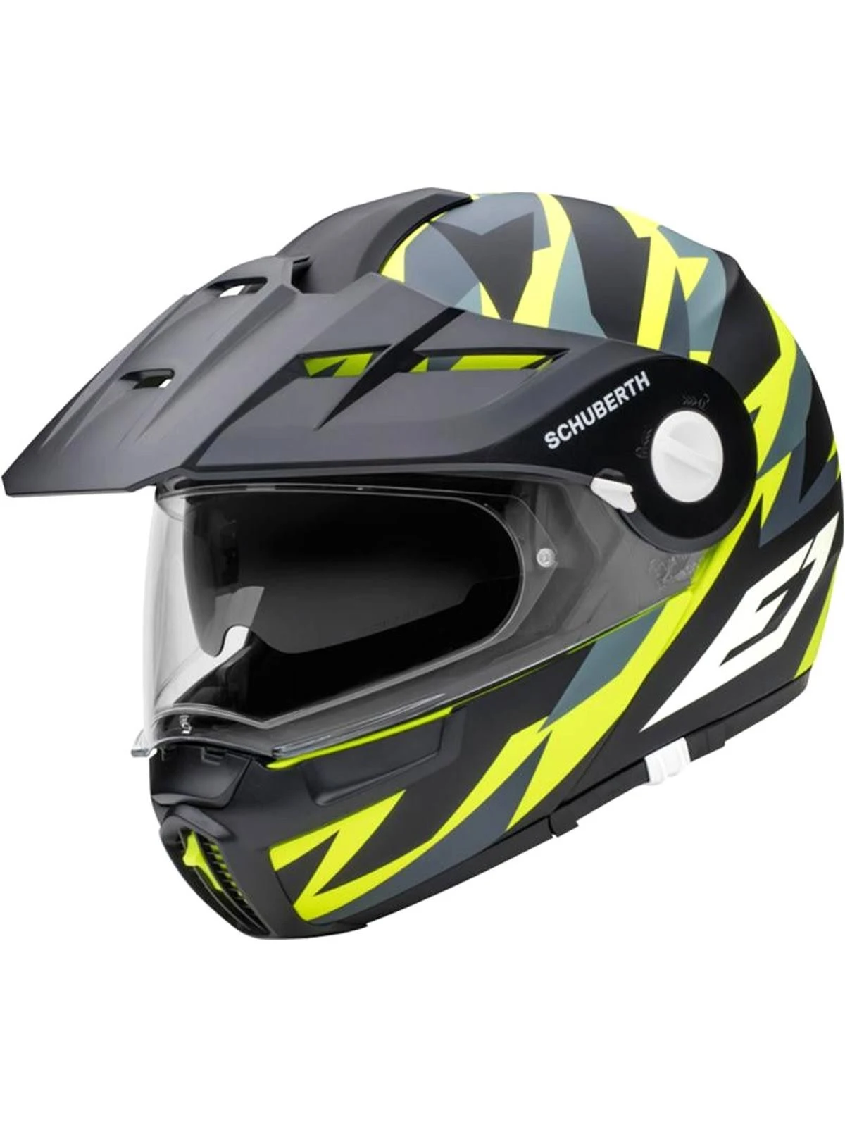 Schuberth E1 Rival Helmet, Yellow, Size Xs
