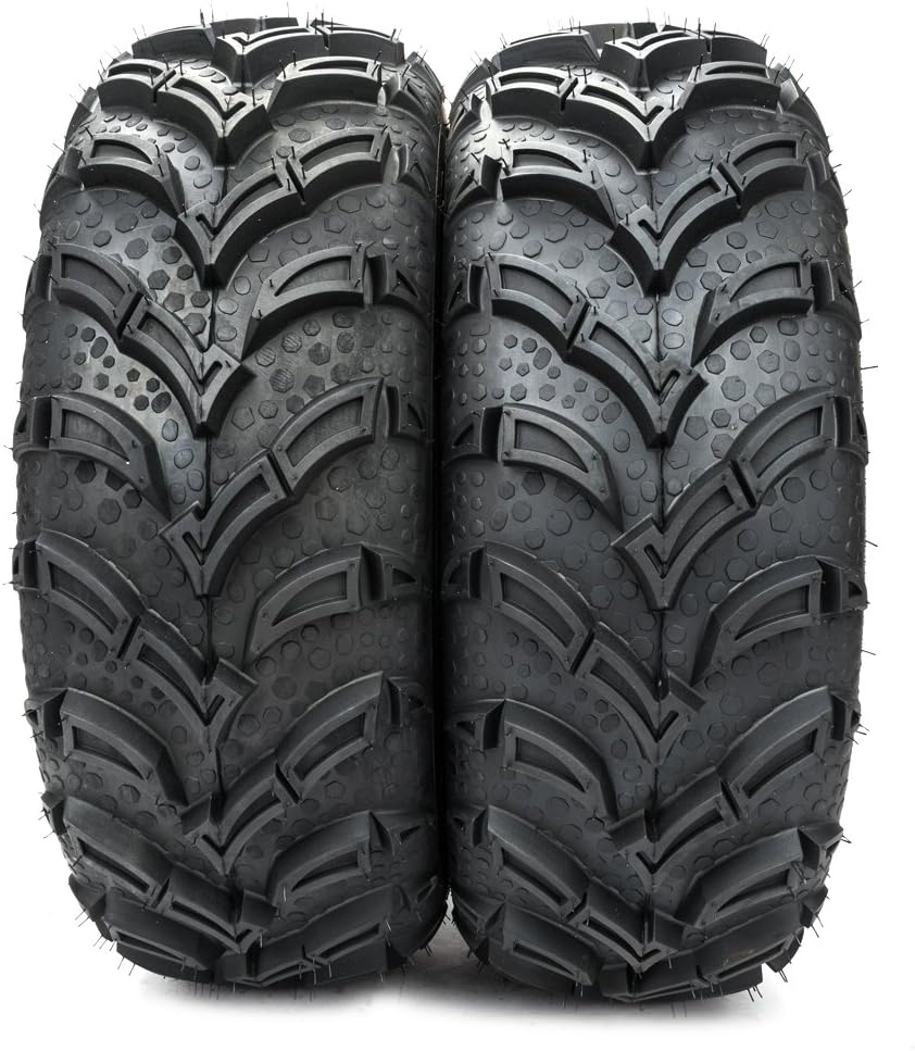 MILLION PARTS 2 All Terrain ATV/UTV Tires Tubeless 25x8-12 25x8x12 Front 6 Ply
