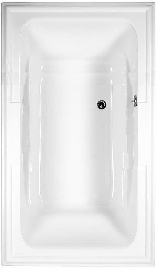 American Standard 2742002.020 Town Square 6-Feet by 42-Inch Bath Tub, White
