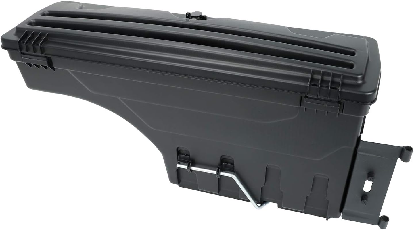LucaSng Truck Bed Storage Box Tool Box Compatible with Tacoma 2005-2019 Rear Left Driver Side Lockable Storage Box Replaces SC401D