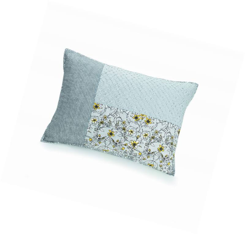 Jessica Simpson Silver Garden Quilt, Full/Queen Quilt, Grey
