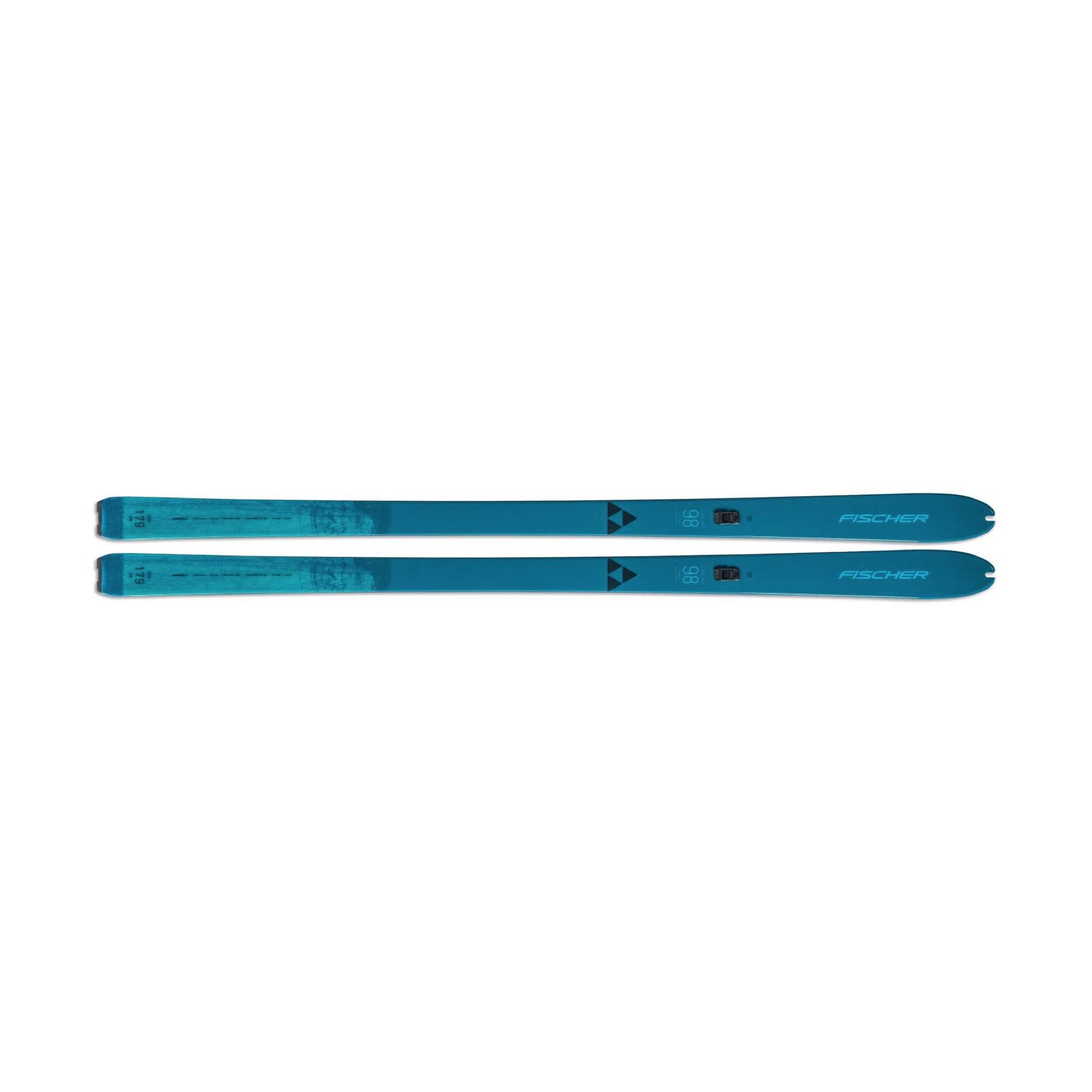 Fischer Sbound 98 Crown/Dual Skin Xtralite Skis · 189 cm