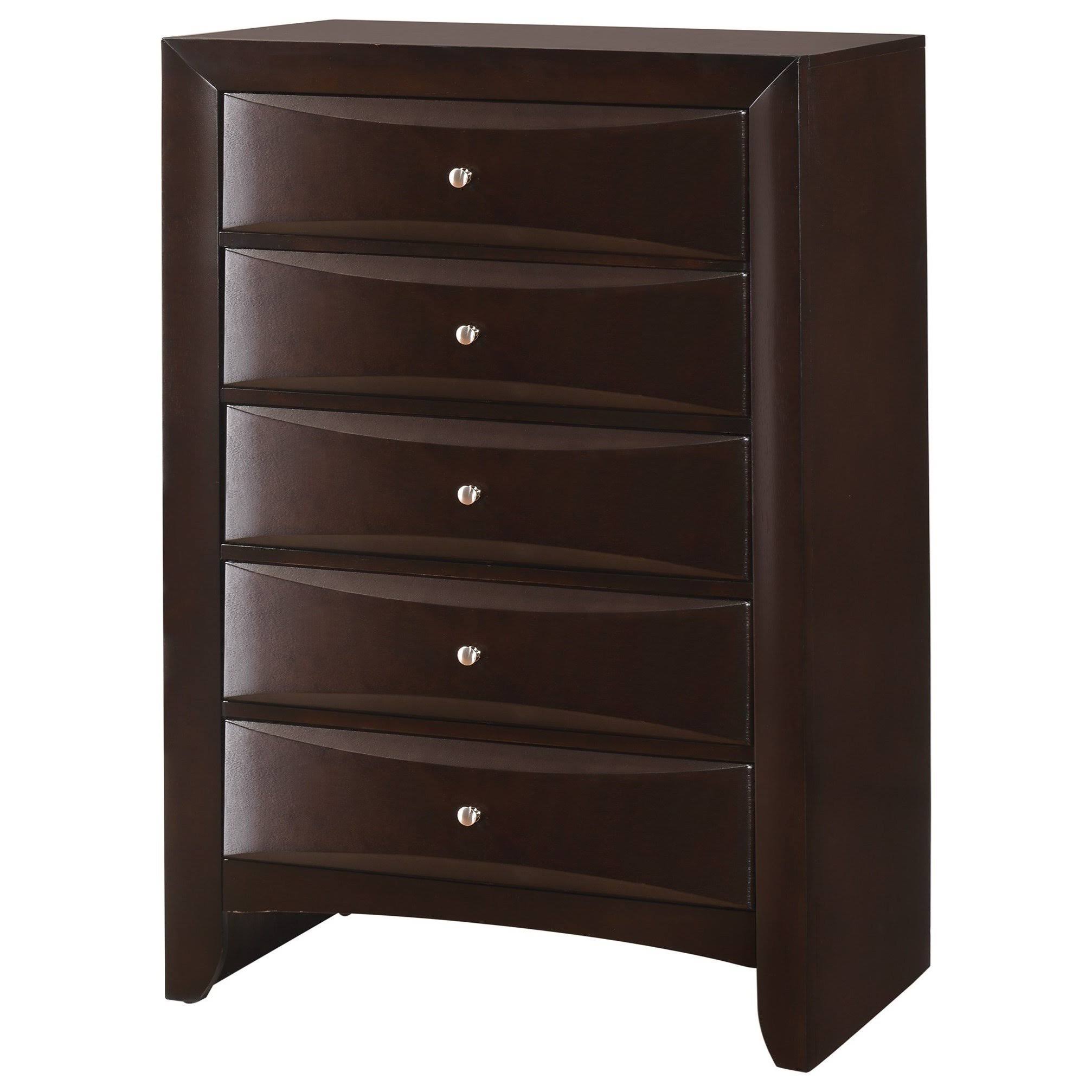 Crown Mark Emily Dark Cherry Chest B4260-4