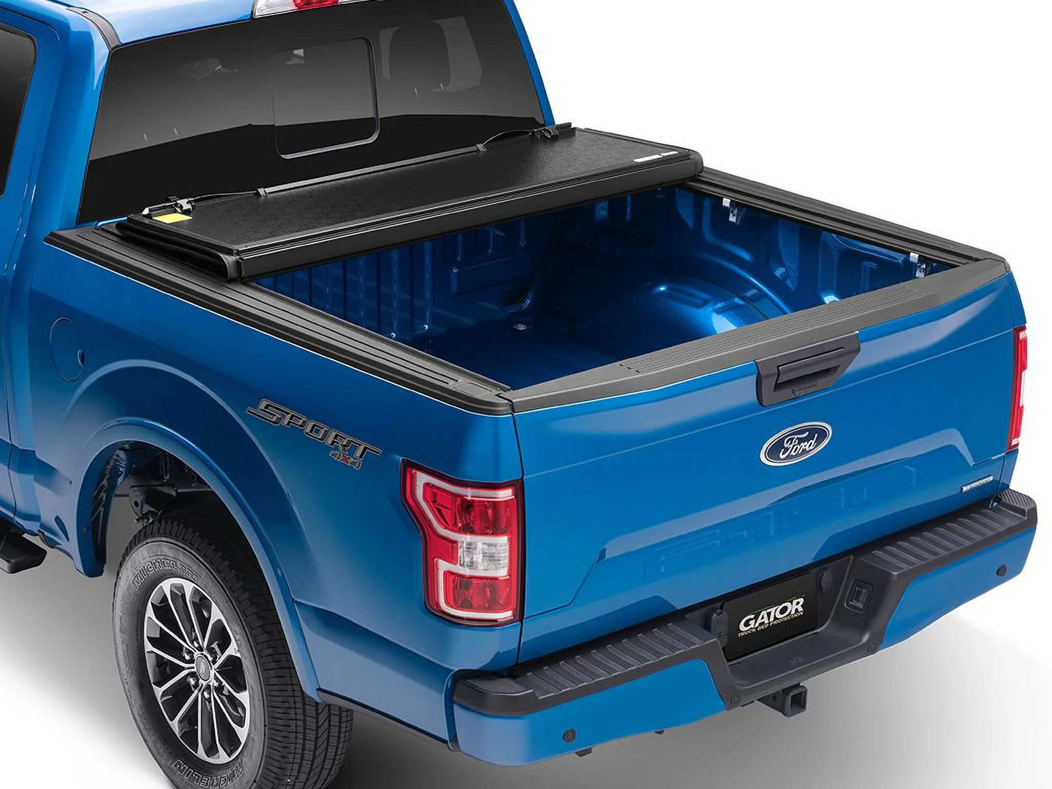 Gator by RealTruck EFX Hard Tri-Fold Truck Bed Tonneau Cover | GC44015 | Compatible with 2016 - 2023 Toyota Tacoma will not work w/ Trail Edition models 6' 2" Bed (73.7")