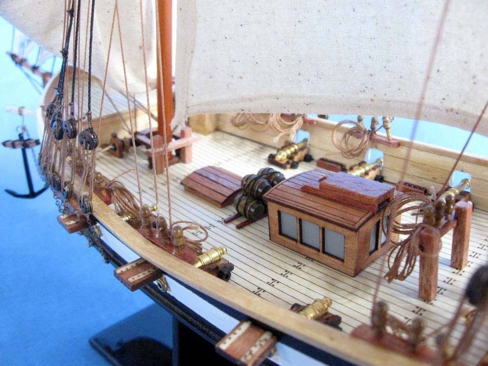 Californian 24 inch - Wooden Model Tall Ship - Tall Ship Model - Nautical Gift - Wooden Tall Ship Model - Vintage Model Ship