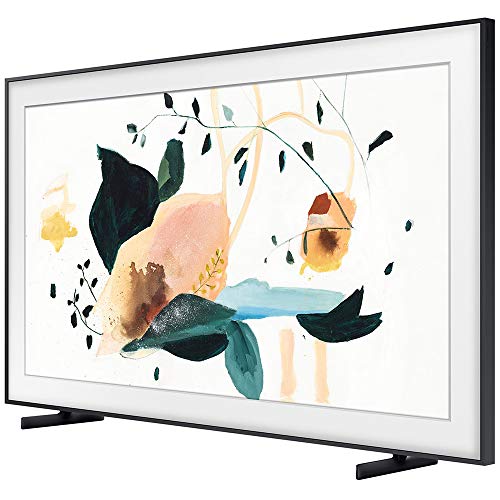 Samsung LS03TA The Frame 3.0 QLED Smart 4K UHD TV (2020 Model) Bundle VG-SCFT75WT/ZA (2020) The Frame Customizable Bezel