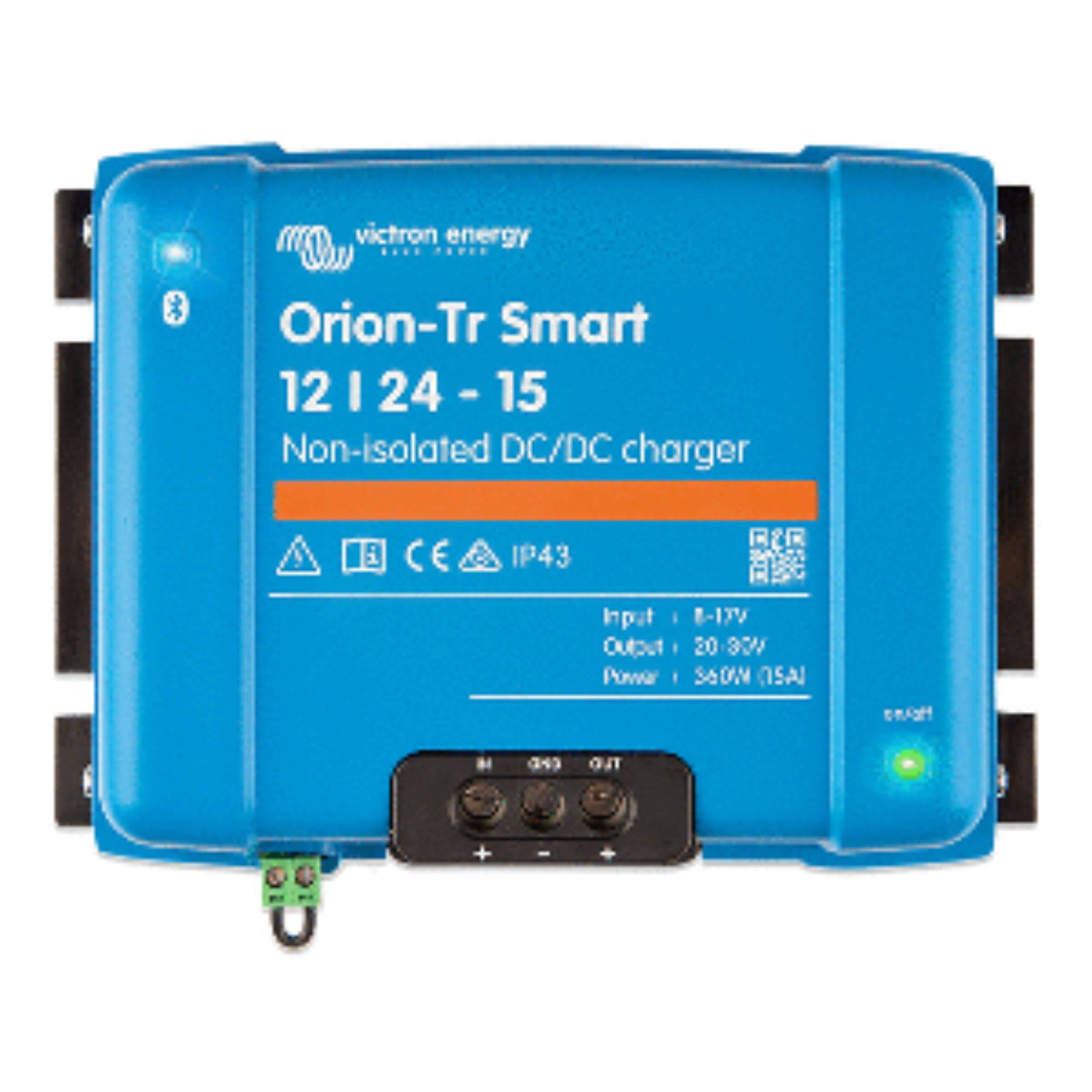 Victron Orion-TR Smart 12/24-15 15A (360W) Non-Isolated DC-DC or Power