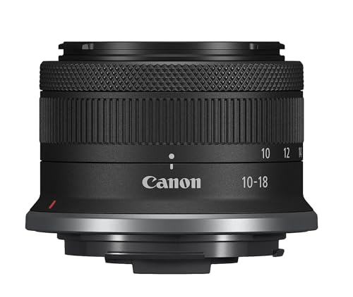 Canon EOS R50 Mirrorless Camera RF-S18-45mm F4.5-6.3 is STM Lens Kit, 24.2 Megapixel CMOS (APS-C) Sensor, 4K Video, Hybrid Camera, Photo and Video, Vlogging, Content Creator, RF Mount, Black