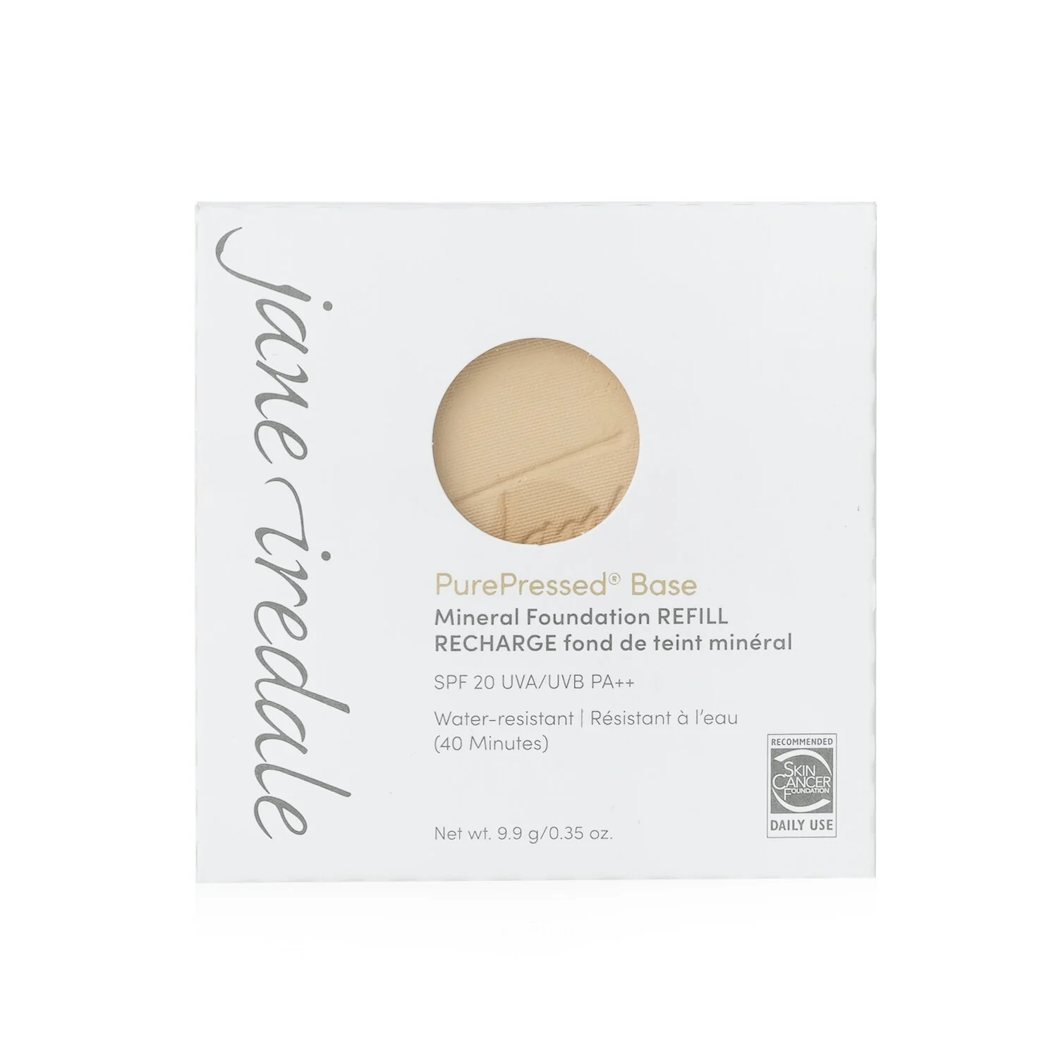 Jane Iredale PurePressed Base Mineral Foundation Refill SPF 20 - Riviera 9.9g/0.35oz