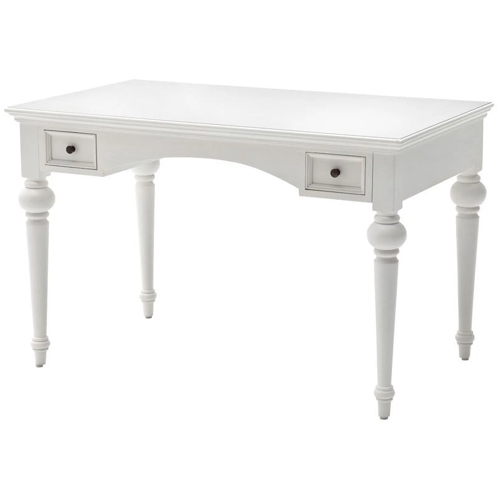 Beaumont Lane Secretary Desk in Pure White