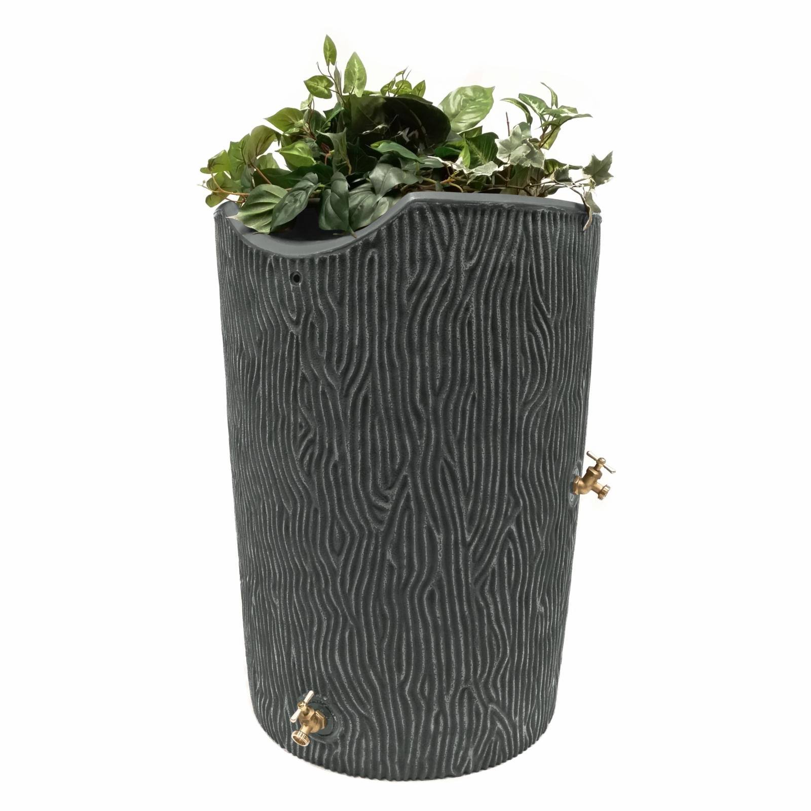 Impressions 90 Gallon Bark Rain Saver - Gray - Good Ideas