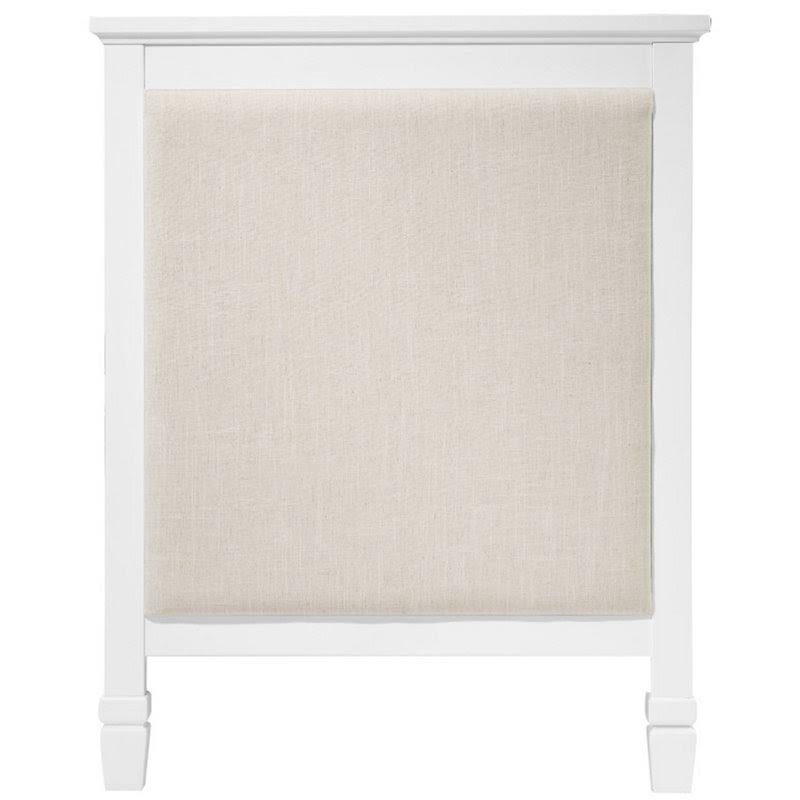 Davinci Lila 3-in-1 Convertible Crib, White Oatmeal