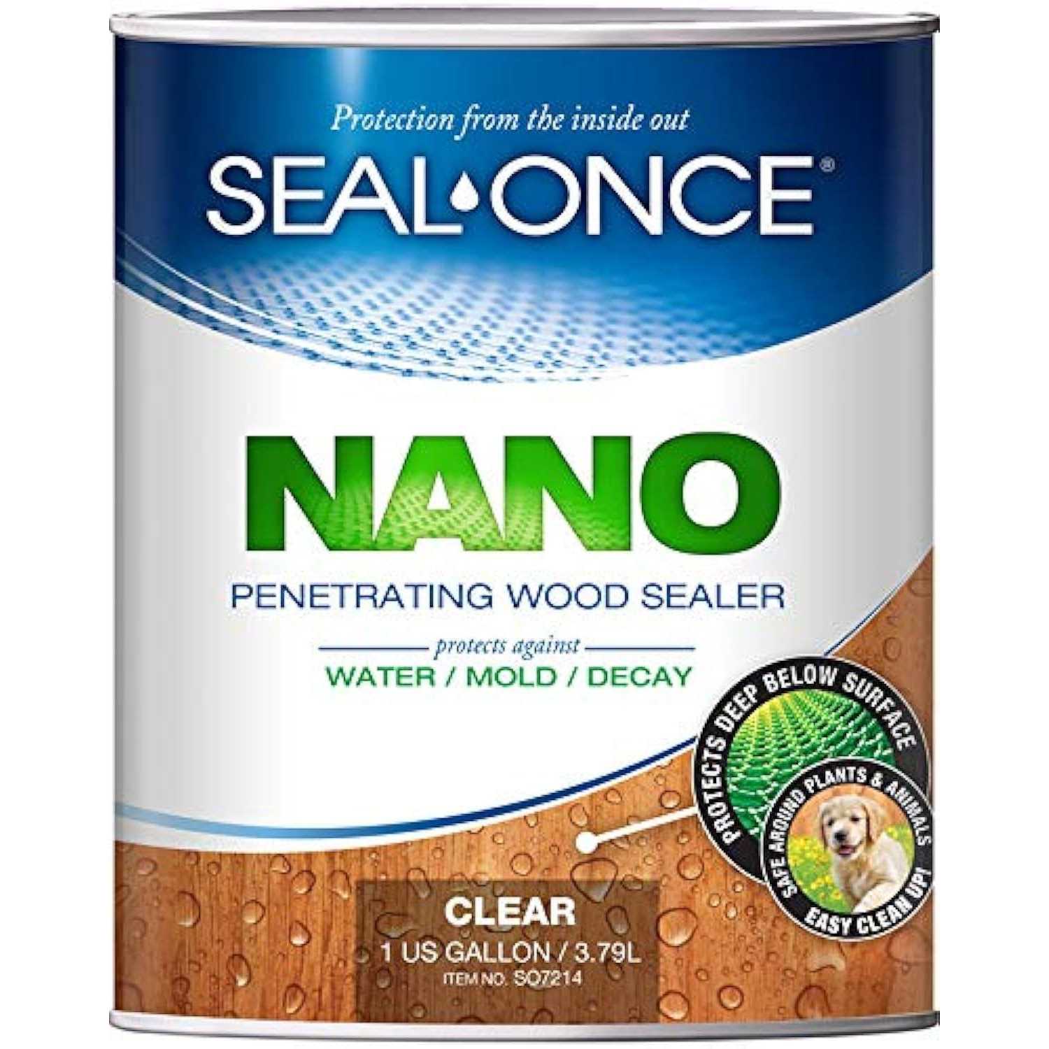 Seal-Once Nano Penetrating Wood Sealer - Shop Hardware Tools Online Store