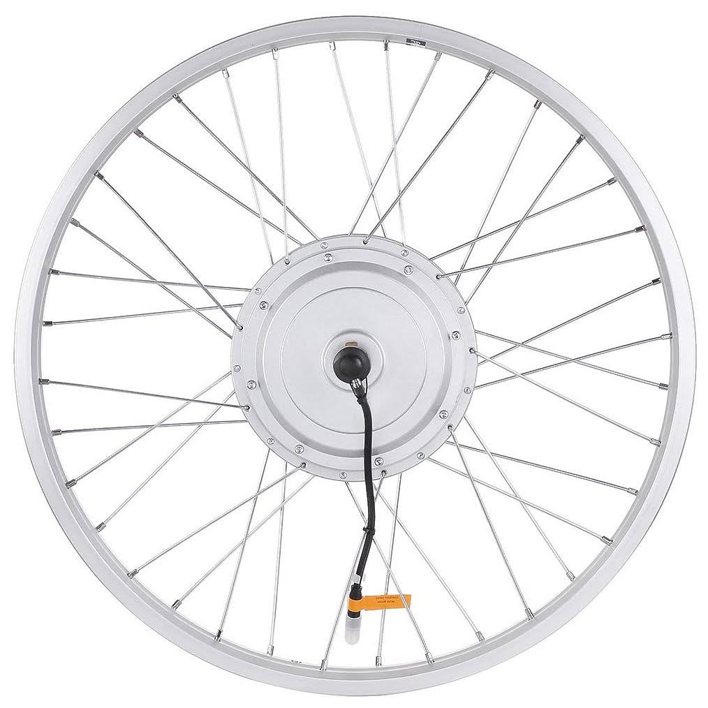 36V 750W 24x22 Front Wheel Electric Bicycle Ebike Conversion Kit for 24x22x1.95x22-2.5x22 Tire