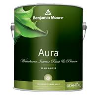 Benjamin Moore Aura Interior Paint Semi Gloss 1x Base 5 Gallon