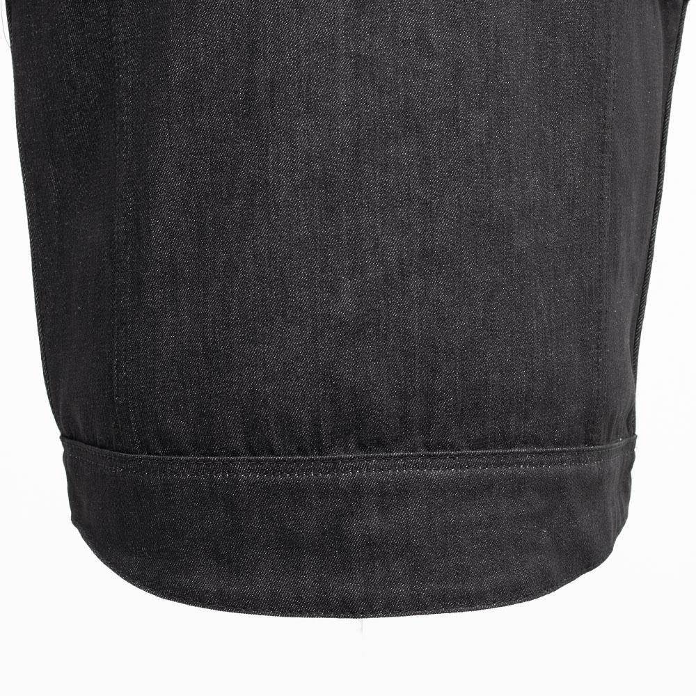 49/51 Men&s Leather u0026 Canvas Vest Combo XL