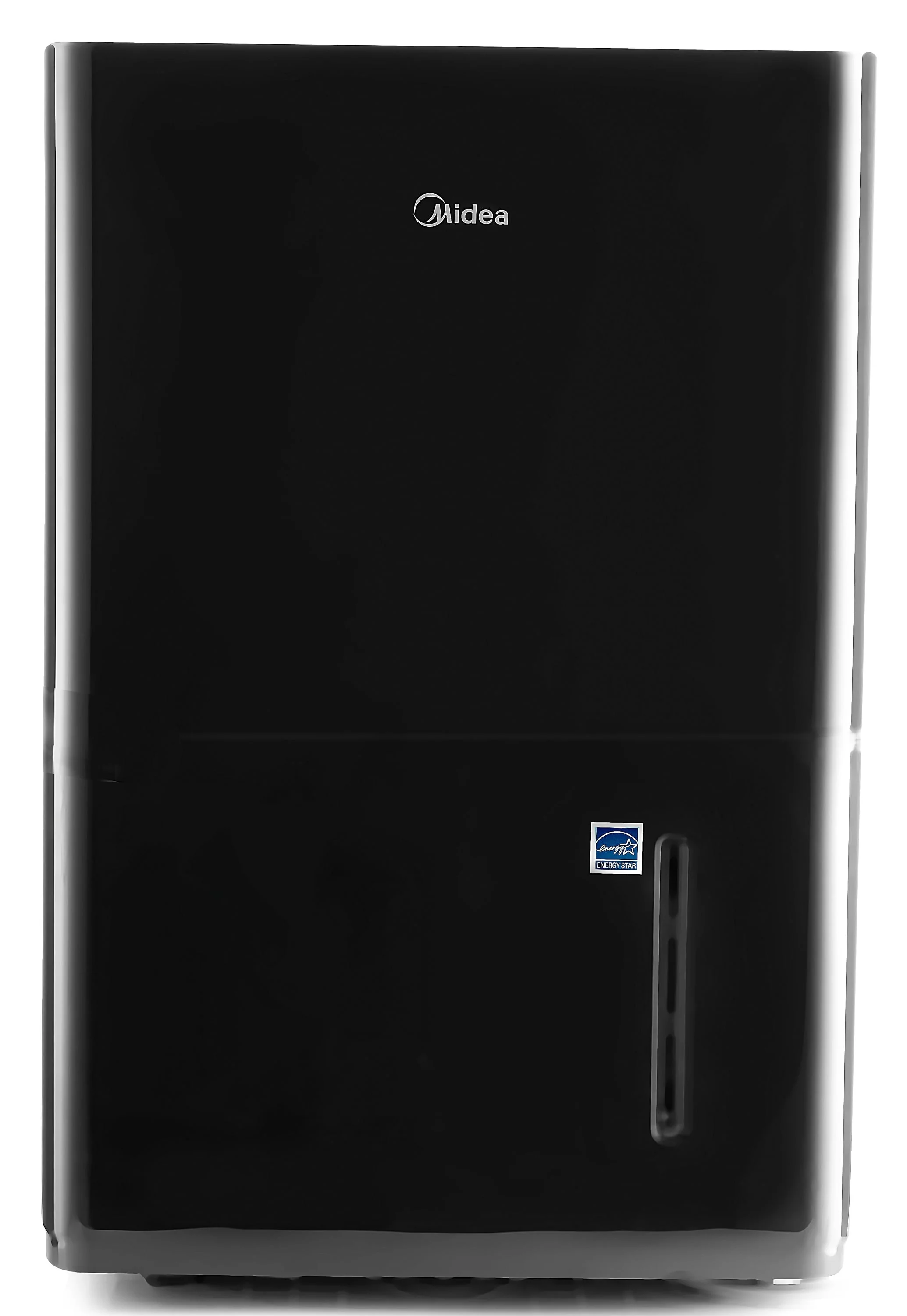 Midea 50-Pint Smart Dehumidifier with Pump - Wet Rooms, Energy Star, For Areas up to 4,500 Sq. ft., Black, MAD50PS1WBL