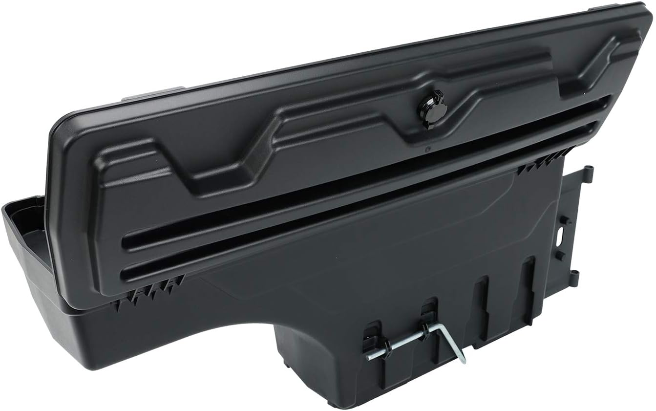 LucaSng Truck Bed Storage Box Tool Box Compatible with Chevy Colorado GMC Canyon 2015-2020 Rear Left Driver Side Lockable Storage Box Replaces SC103D