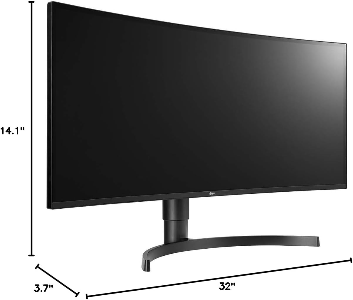 LG 34'' 34BL85C-B IPS QHD UltraWide™ Curved Monitor (3440x1440), with HDR10, Dynamic Action Sync, Flicker Safe, PBP & Dual Controller & MAXXAUDIO