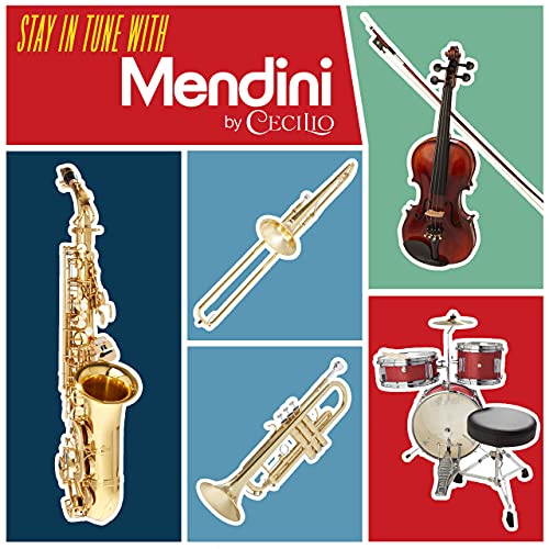 Mendini By Cecilio Kids Drum Set, 3 Piece Junior Drum Set for Beginners with Bass Tom Snare Drum, 16 inch Drum Kit with Snare, Cymbal, Drumsticks, Adjustable Seat (Metallic Red)