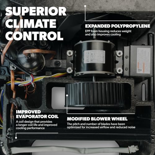 Dometic Brisk II Evolution Air Conditioner with Heat Pump - 15K BTU, Standard Profile Rooftop Heat Pump, Ducted or Non-Ducted Application