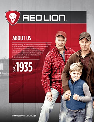 Red Lion RJS-50-PREM Premium Cast Iron Shallow Well Jet Pump